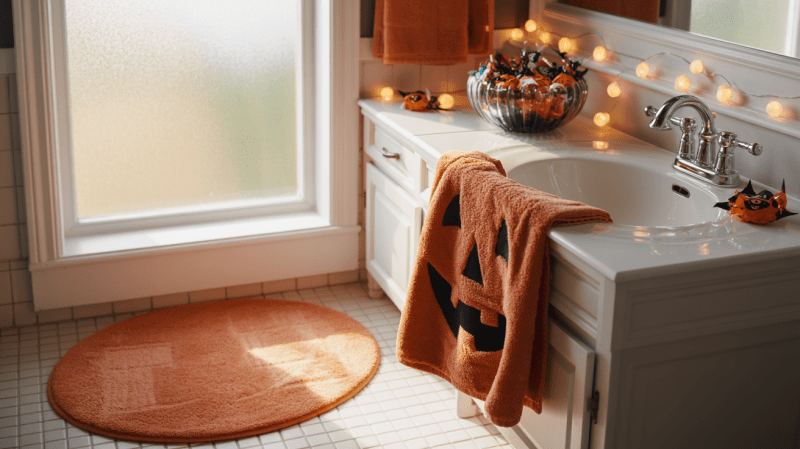 Simple tips to make your bathroom inviting for Halloween visitors