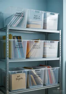 Simple ways to organize and store your creative supplies and costumes