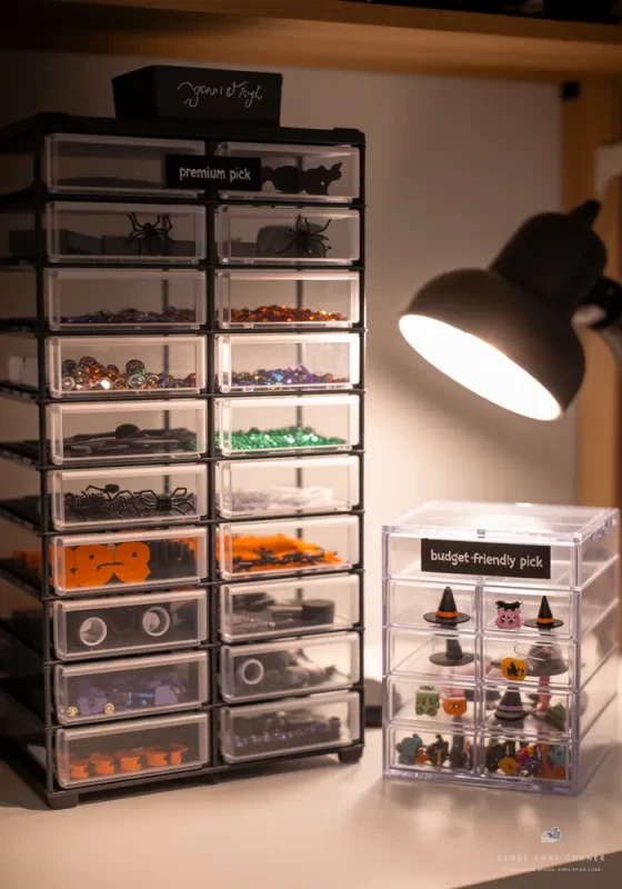 Simple tips for keeping your Halloween fun organized and tidy