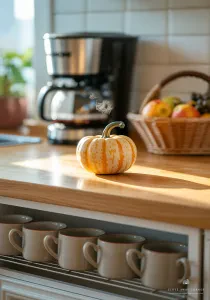 Simple steps to clear your counters and make room for festive touches