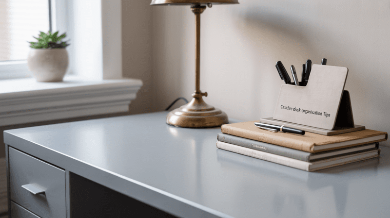 Simple ways to make the most of your small workspace
