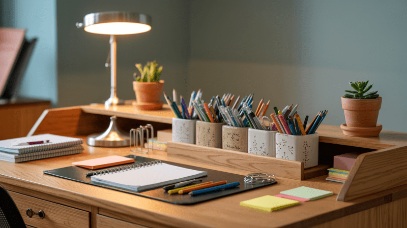 Simple and smart ways to keep your desk tidy and efficient