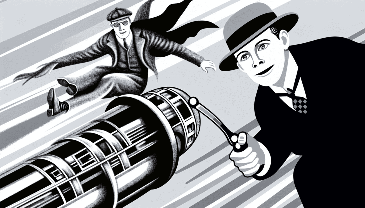 Buster Keaton's Real Life Movie Stunts Revealed