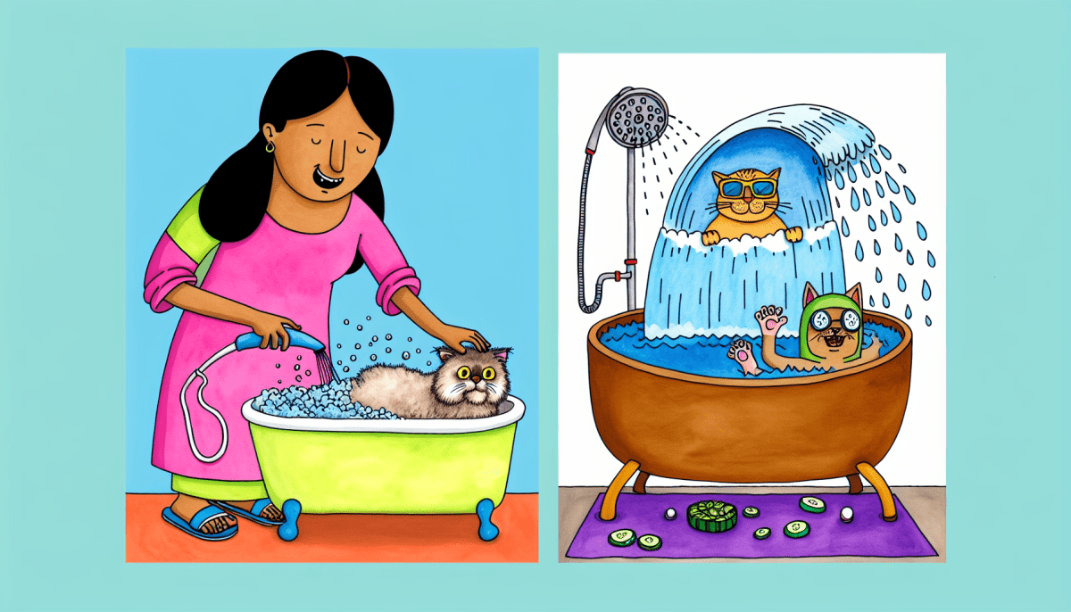Bathing Your Cat: Myths vs. Reality