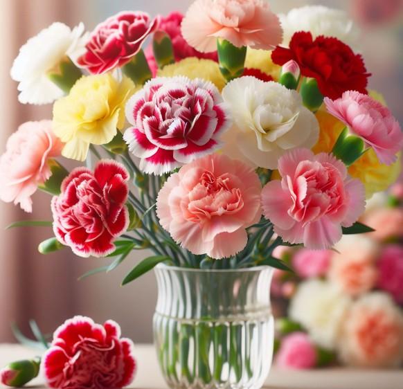 Why Carnations make a charming boquet