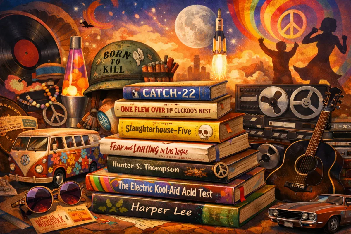 Books That Defined The 60s And 70s Pop Culture