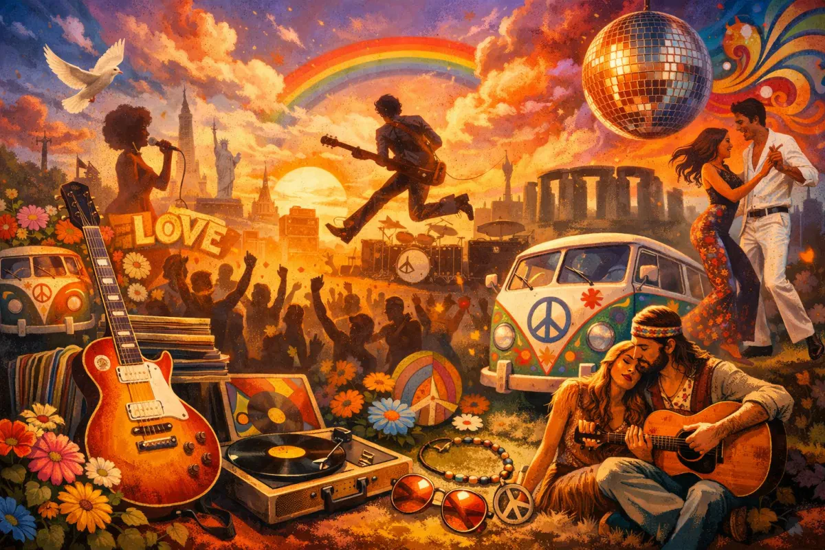 60s and 70s Music's Lasting Impact on Culture