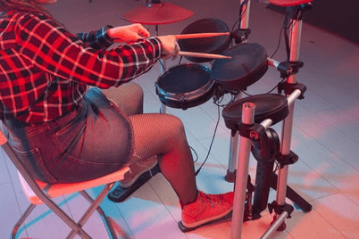 electronic drummer