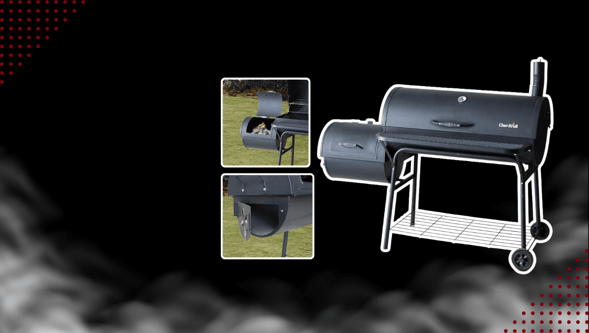 Char-Broil American Gourmet Deluxe Offset Smoker