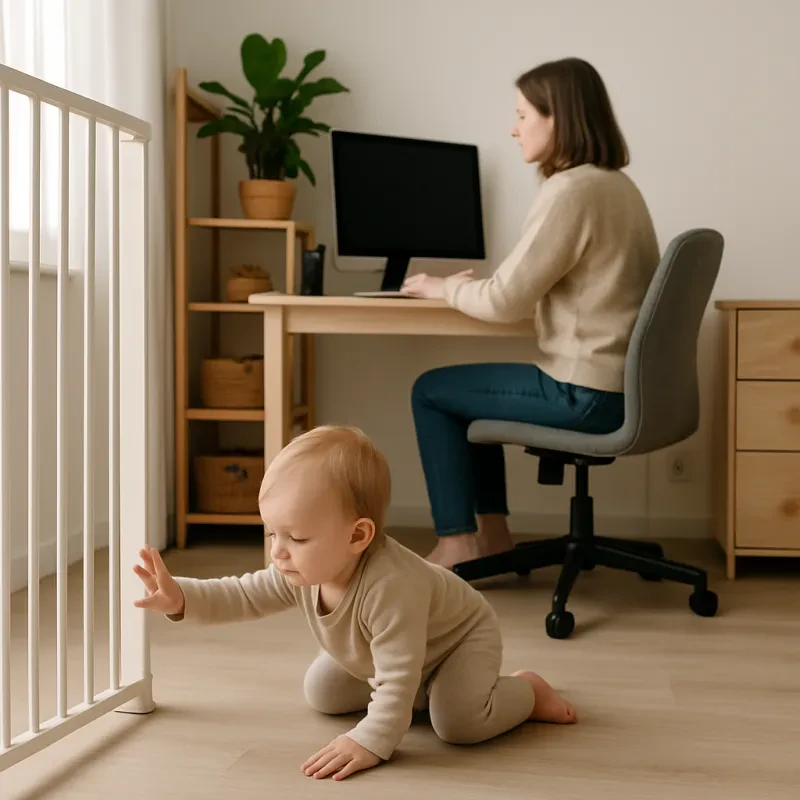 Simple ways to keep your kids safe while you work from home