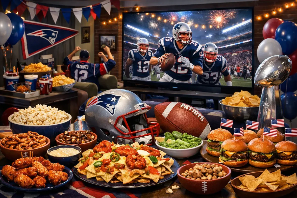Host the Ultimate New England Patriots Super Bowl Party