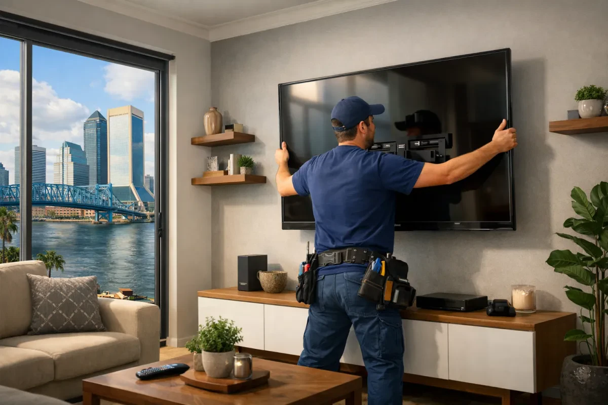 Local TV Mounting Services in Jacksonville