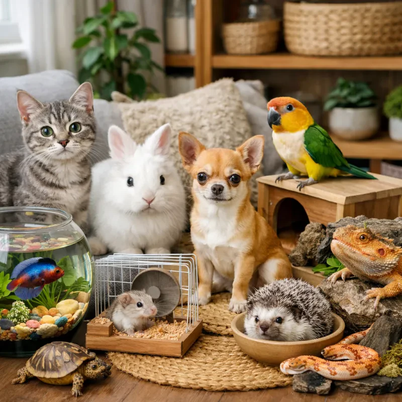 Great Pets That Fit Perfectly in Cozy Spaces