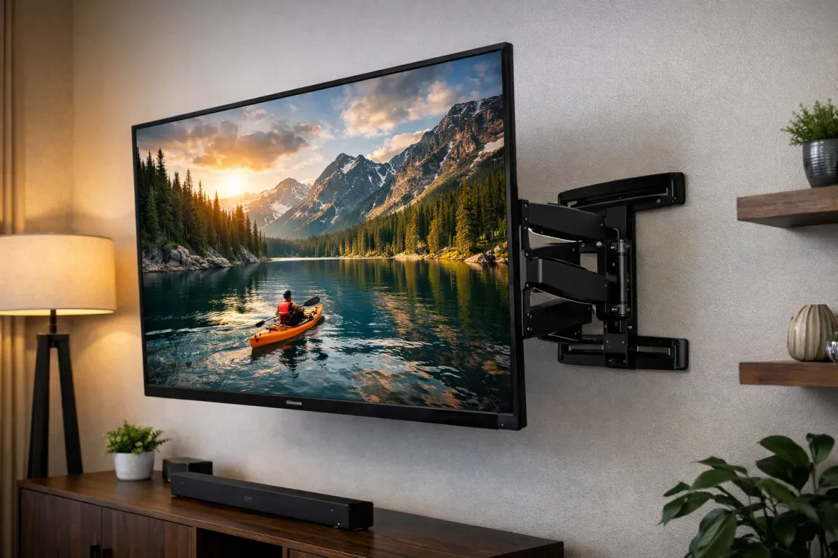 ECHOGEAR Full Motion TV Wall Mount Review
