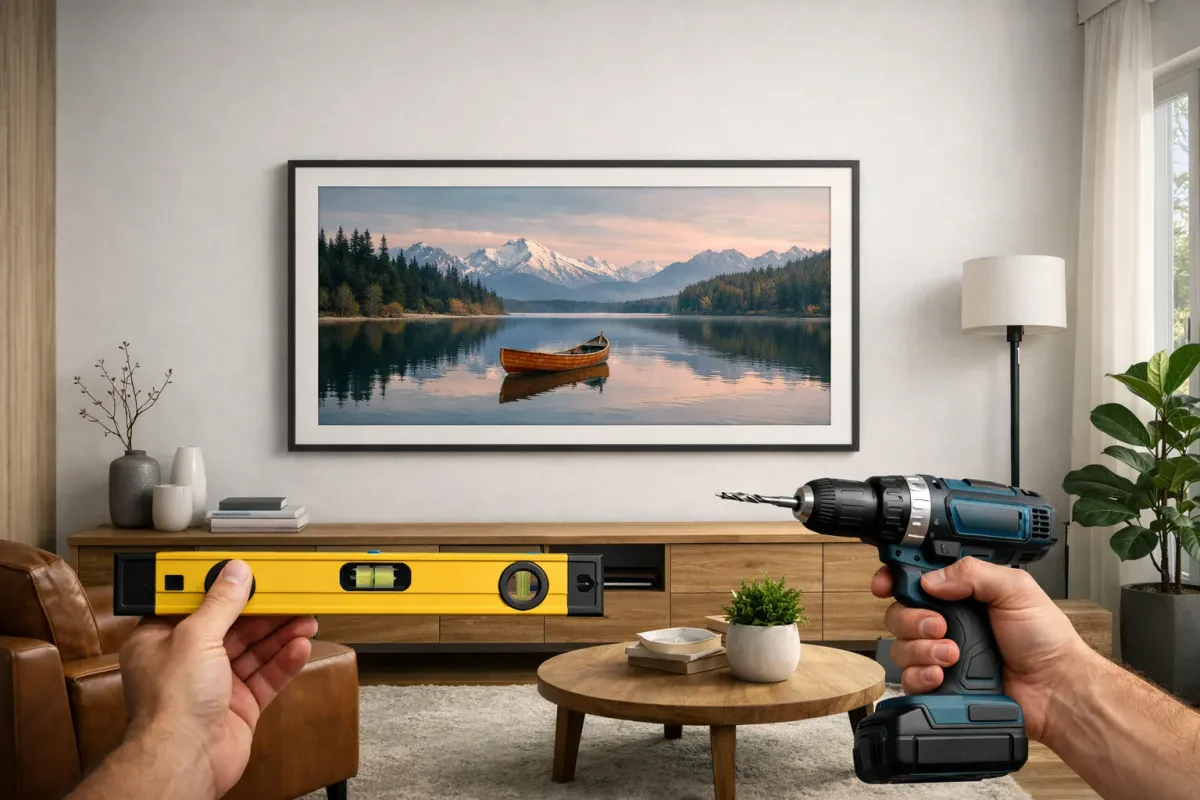 Mount Your Samsung Frame Pro TV Like a Pro