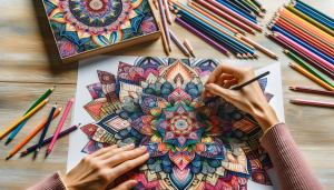 Unleash your creativity and find peace with every stroke of color