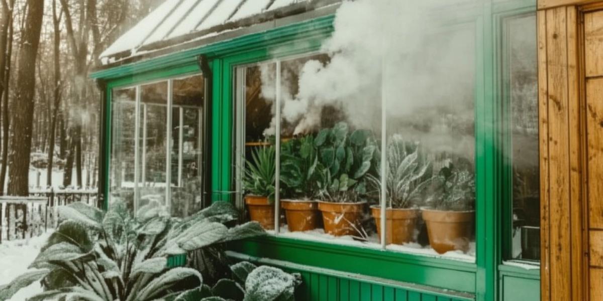 Heat in the greenhouse on the cheap
