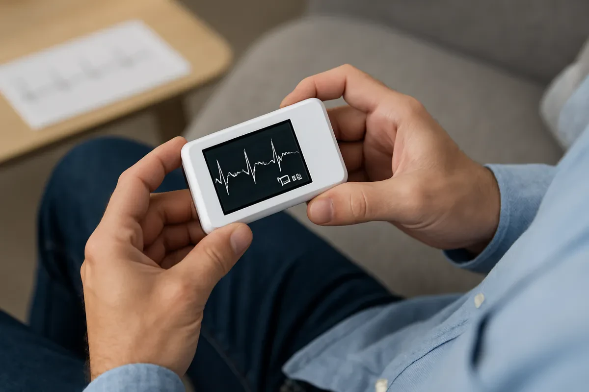 Your Easy Personal EKG Monitor for Home Use