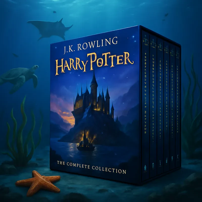 Unwrap the enchantment of the Wizarding World with every book