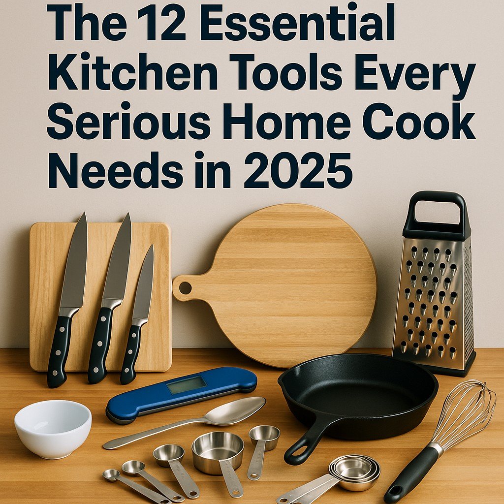 12 Essential Kitchen Tools for Serious Home Cooks