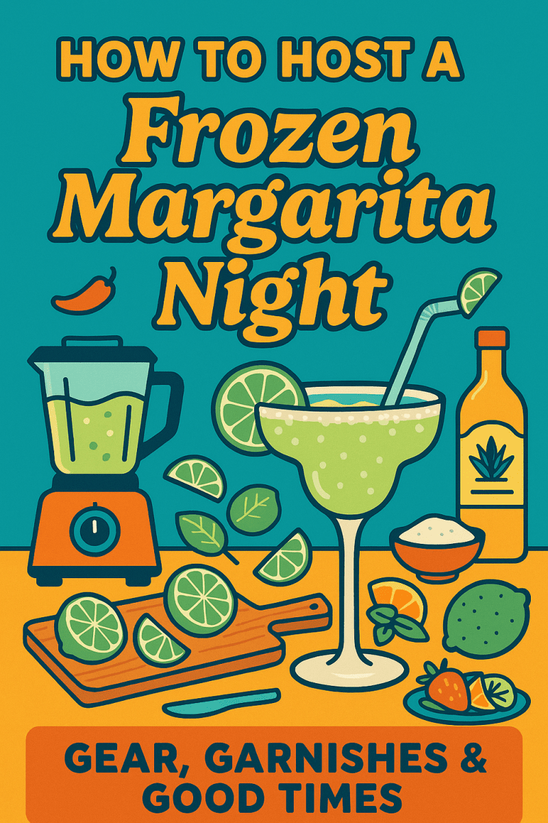 How to Host a Frozen Margarita Night: Gear, Garnishes & Good Times