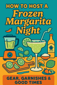 The ultimate guide to turning your next gathering into a chill fiesta - one frozen drink at a time