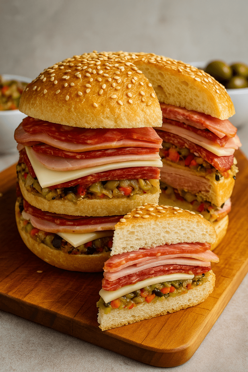 Authentic New Orleans Muffuletta Recipe: The Original Italian Sandwich You Need to Try