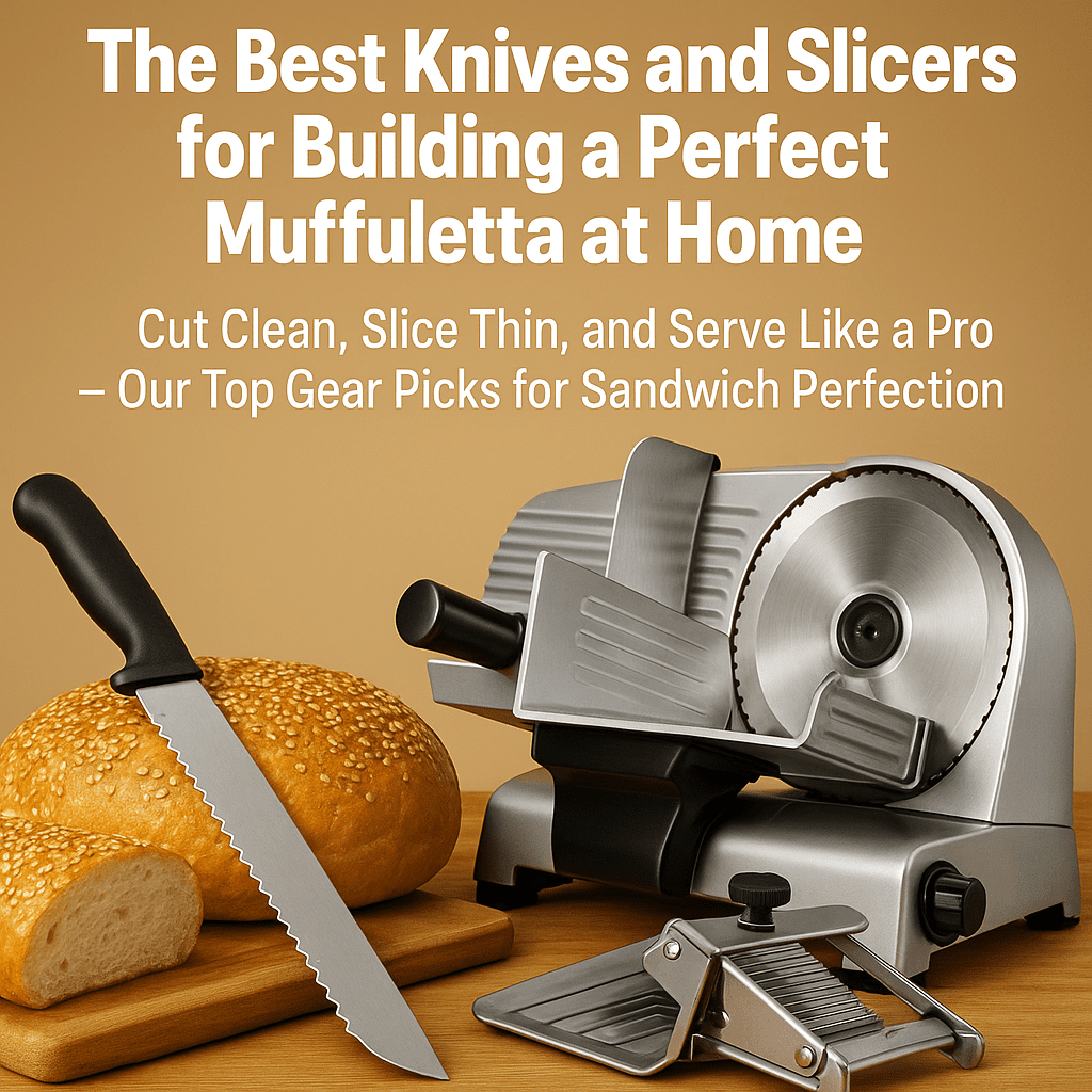 The Best Knives and Slicers for Building a Perfect Muffuletta at Home