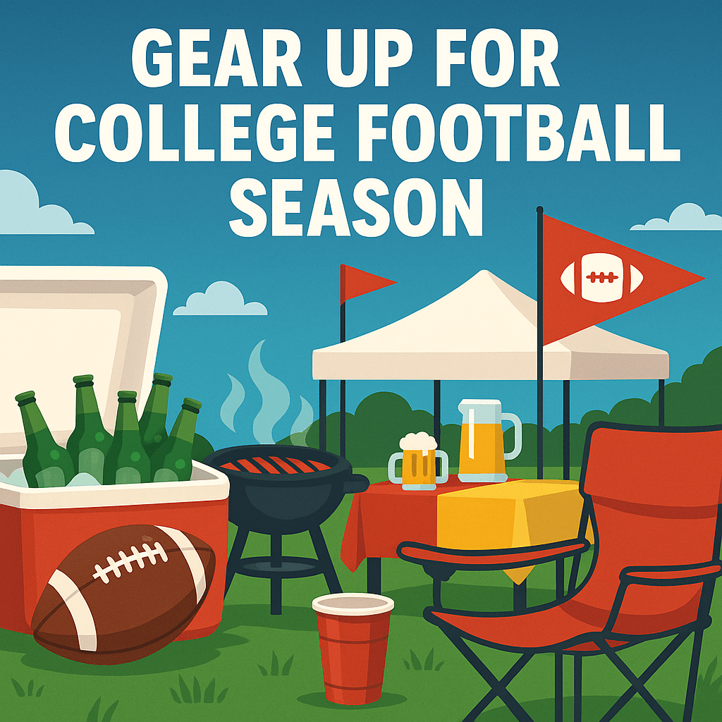 Gear Up for College Football Season: Must-Have Essentials for Fans and Tailgaters