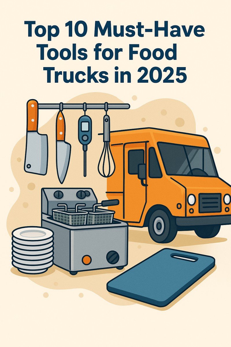 Top Ten Must-Have Tools for Food Trucks in 2025
