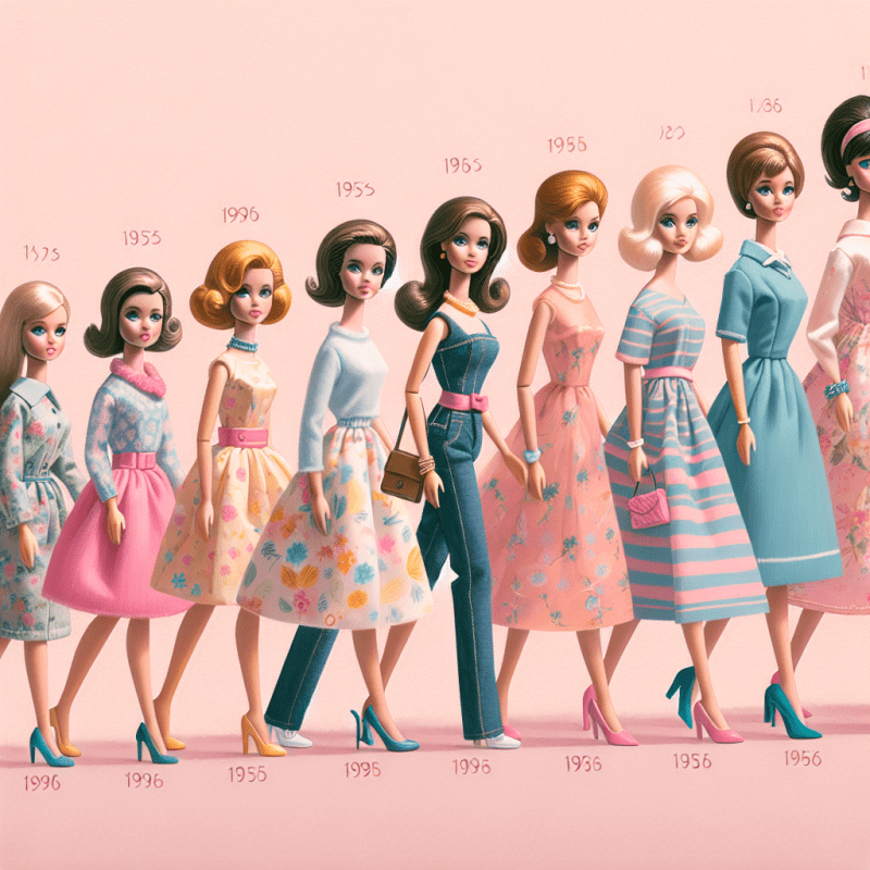 A Fun Look at How Barbie Has Changed Over Time