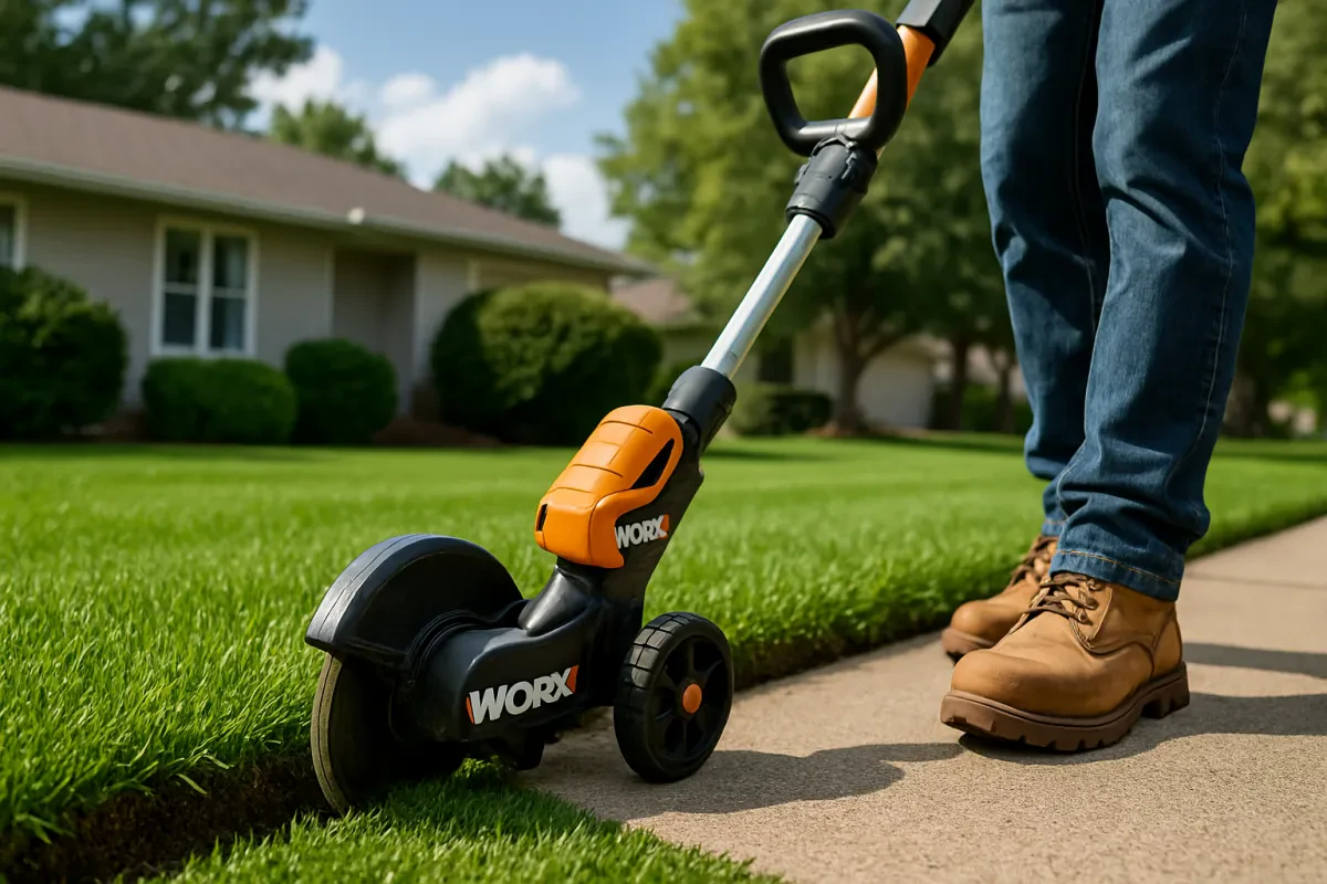 Transform Your Lawn with WORX Electric Edger
