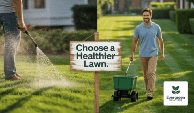 Organic vs Chemical Lawn Care: What's Best for Spring : Lawnfly