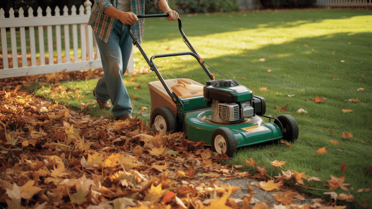 How to Mulch Your Leaves Instead of Raking Them