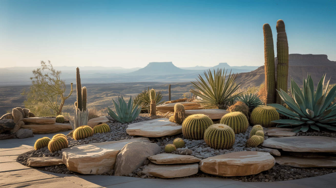 low cost xeriscaping design