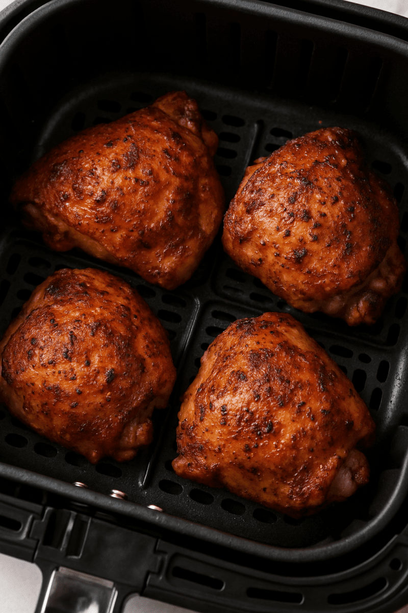 Air Fryer Crispy Chicken Thighs