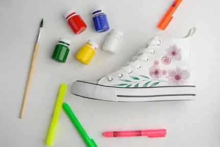 sneaker painting