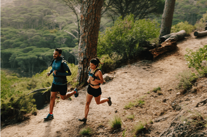 two runners