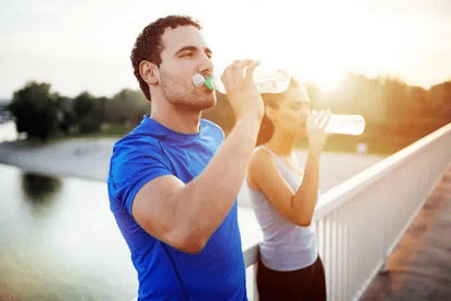couple hydration