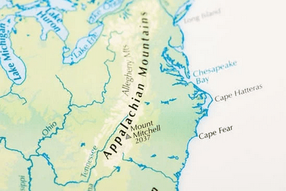 appalachian trails map