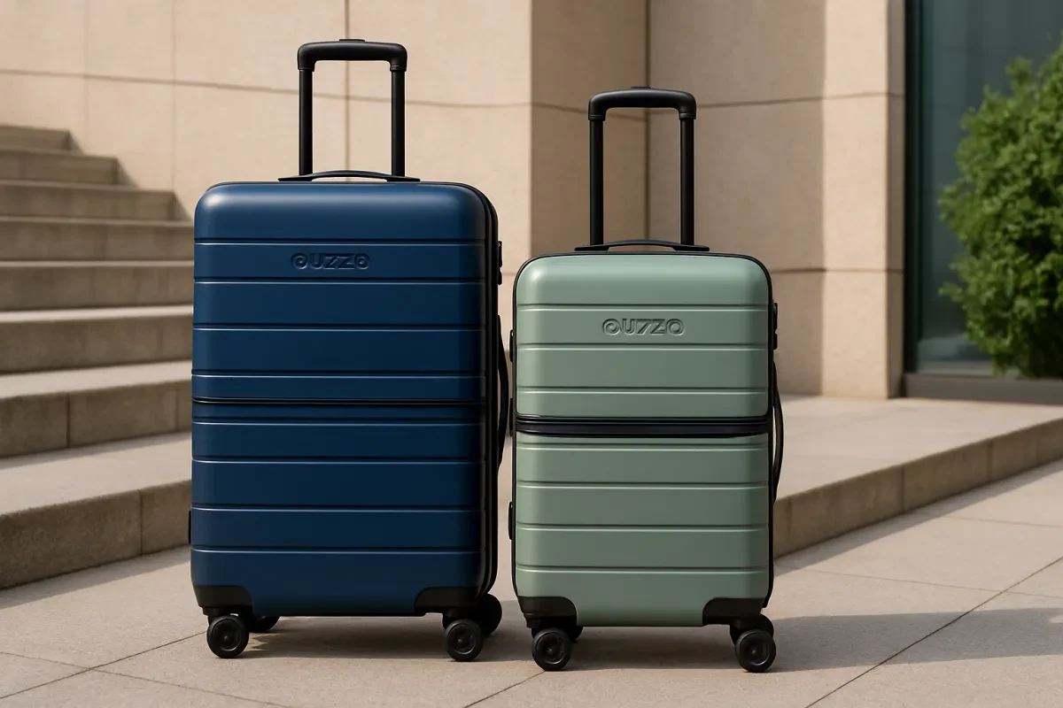 Travel Smart with OUZZO Expandable Luggage Set