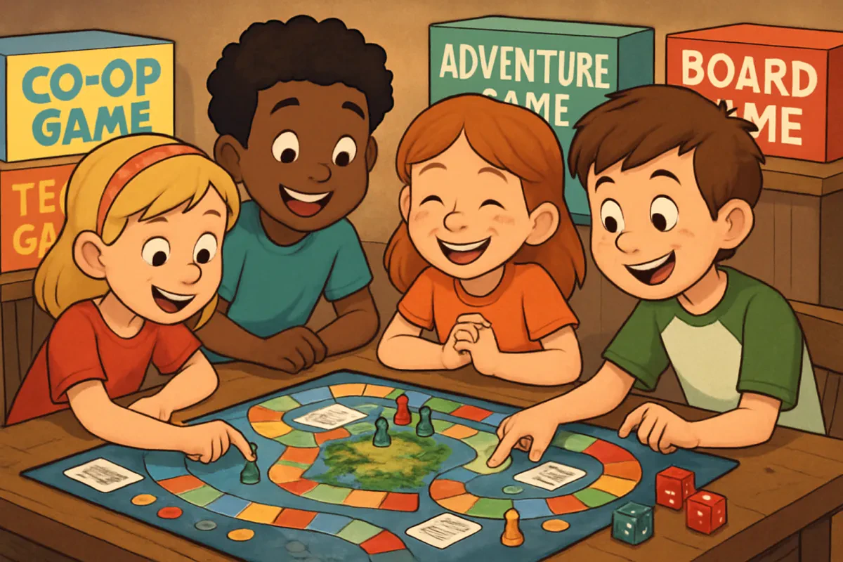Best Cooperative Kids Board Games For Team Play