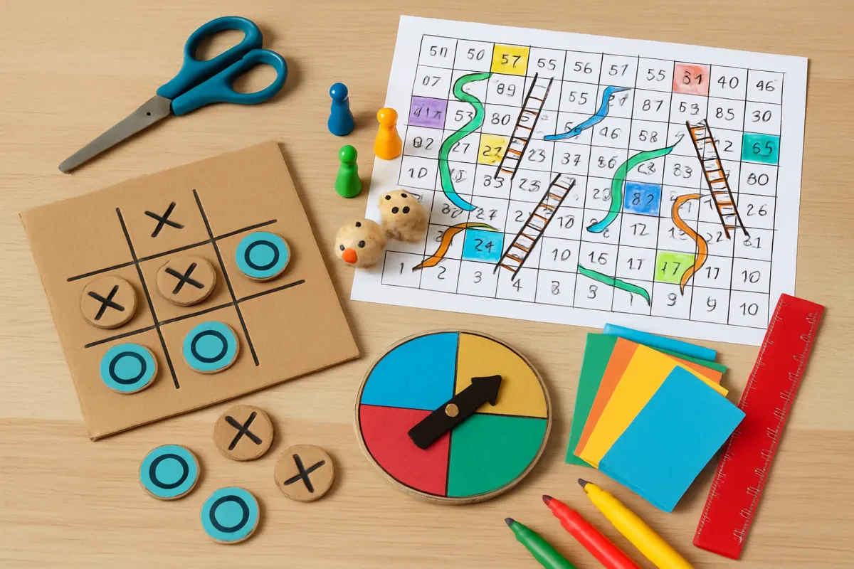 Fun DIY Kids Board Games To Make At Home