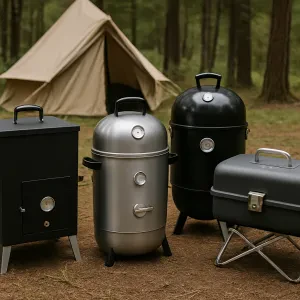 Discover the best portable smokers to elevate your camping experience