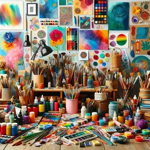 Unleashing Creativity with Diverse Art Supplies