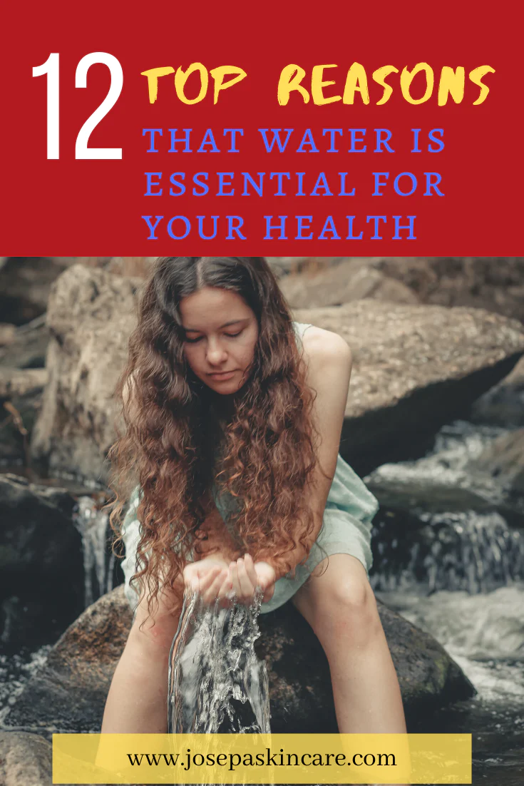 Top 12 reasons that water is essential for your health