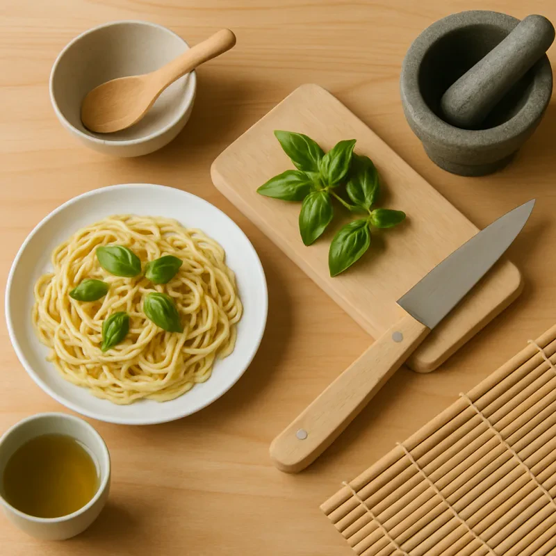 Relax and enjoy cooking with these easy dishes and calming tools