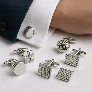 Discover how a simple pair of silver cufflinks can transform your outfit into something special every day