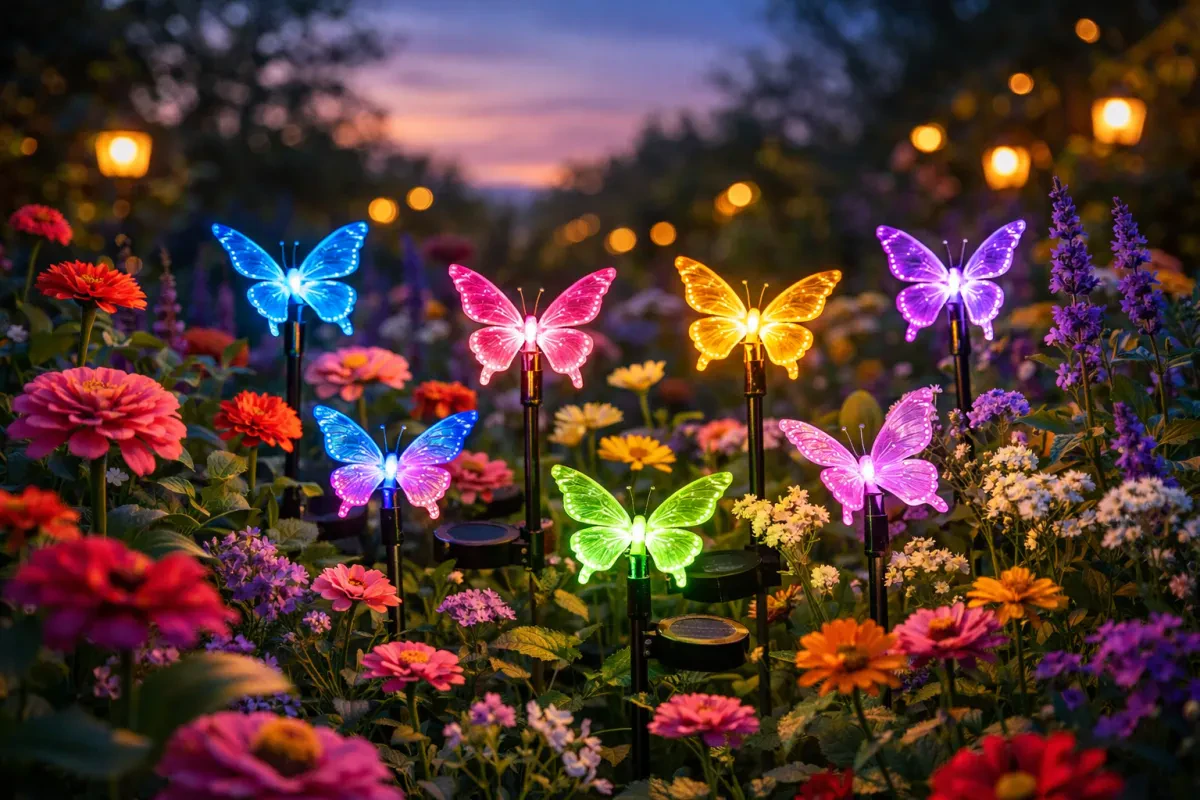 Brighten Your Garden with Best Butterfly Solar Lights