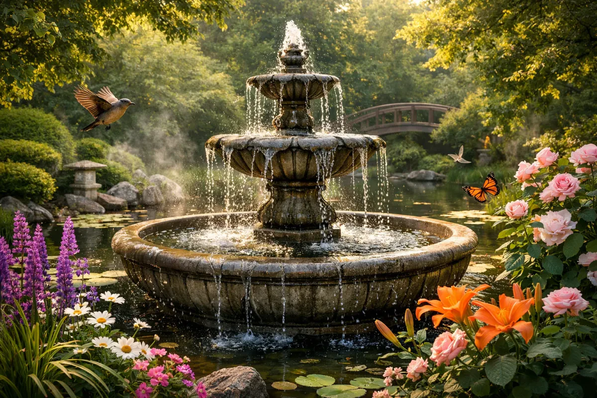 Discover the Amazing Garden Fountains Benefits